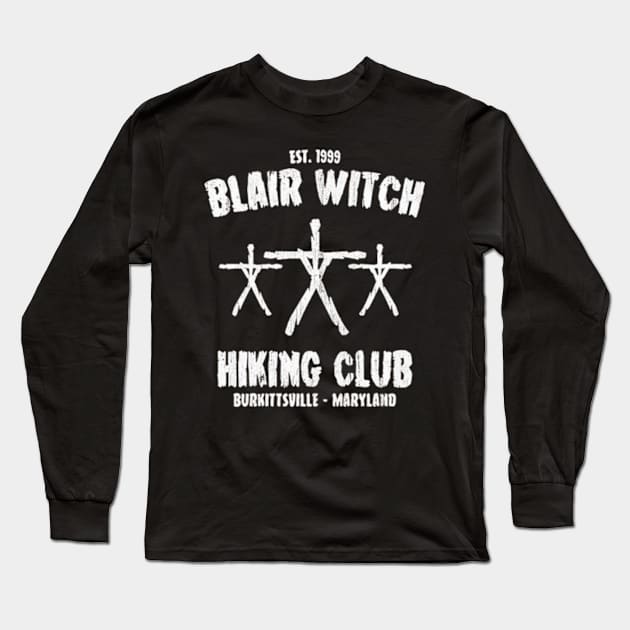 Blair Witch, Hiking Club Long Sleeve T-Shirt by CosmicAngerDesign